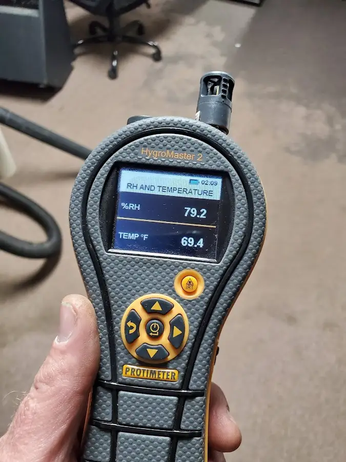 Moisture meter humidity assessment for Fire & Smoke Damage Restoration in American Canyon